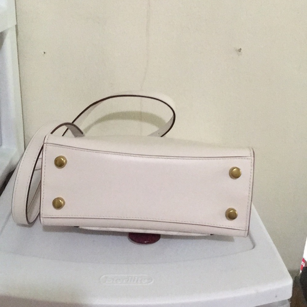 COPY - Coach chalk leather & signature canvas SM Tabby - Picture 5 of 9